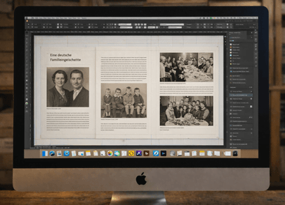 Memoiren mit Foto